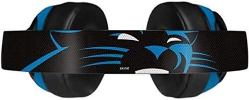 Skinit Schecal صوت البشرة المتوافقة مع Beats Solo Pro - NFL Carolina Panthers مرخص رسميًا - تصميم الانفجار in Saudi Arabia
