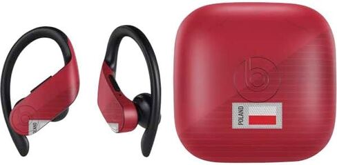 Skinit Skinit Audio Audio Skiner مع PowerBeats Pro - تصميم علم كرة القدم البرتغال in Saudi Arabia