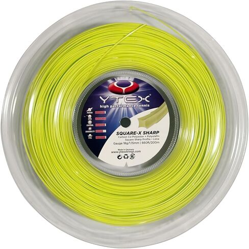 YTEX Square-X Sharp Tennis String 660ft in Saudi Arabia