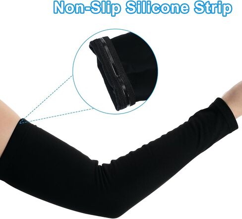PATIKIL Arm Warmer Compression Sleeves Thermal Sleeve Winter Covers for Men Women Cycling Running Basketball Outdoor in Saudi Arabia