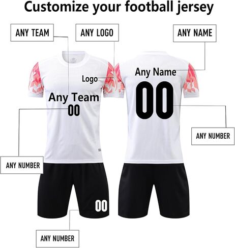 Customized Football Jerseys Kids Soccer Jersey Set for Mens Womens Uniform Athletic Jersey Sportswear Kit Training Shirt in Saudi Arabia