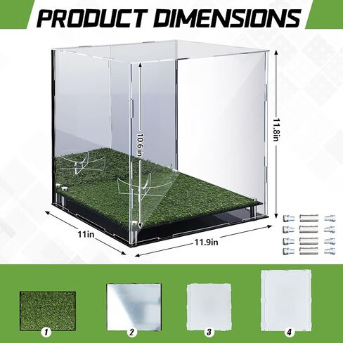 Geelin Soccer Ball Display Case 12 "× 11" × 10 in Saudi Arabia