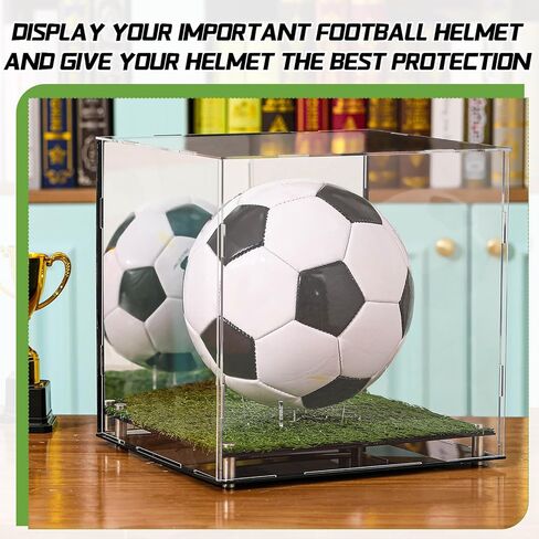 Geelin Soccer Ball Display Case 12 "× 11" × 10 in Saudi Arabia