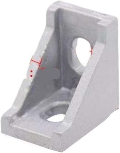 2 Pcs 2020 2028 2040 3030 3060 4040 Angle Accessories Angle Aluminum L Connector Bracket Fasteners Matching Use Industrial Aluminum Profiles(3030) in Saudi Arabia