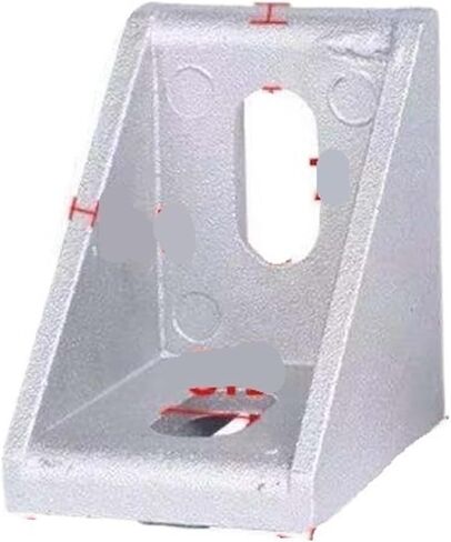 2 Pcs 2020 2028 2040 3030 3060 4040 Angle Accessories Angle Aluminum L Connector Bracket Fasteners Matching Use Industrial Aluminum Profiles(3030) in Saudi Arabia
