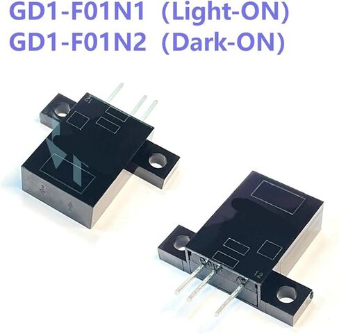تبديل photomicrosensor عاكس NPN Light-on Dark-on 3 أعمدة 5-24VDC موصل Photomicrosensor مع الكابل GD1-F/T01 (GD1-F01N2) in Kuwait
