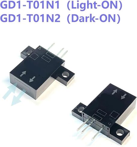 تبديل photomicrosensor عاكس NPN Light-on Dark-on 3 أعمدة 5-24VDC موصل Photomicrosensor مع الكابل GD1-F/T01 (GD1-F01N2) in Kuwait