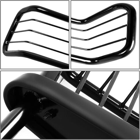 Auto Dynasty Compatible with Rav4 Xa20 Front Bumper Protector Brush Grille Guard (Chrome) in Kuwait