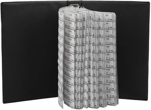603 Series 170 Types Resistors Assorted Electrical and Electrical Kit Electronic Components Sample Book Black in Saudi Arabia