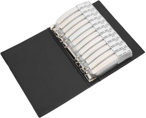 603 Series 170 Types Resistors Assorted Electrical and Electrical Kit Electronic Components Sample Book Black in Saudi Arabia