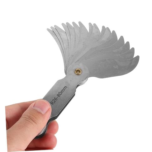 Portable Radius Gauge Tool for Precise Convex and Concave Arc Measurement Radius for Various Applications User-Friendly Design in Saudi Arabia