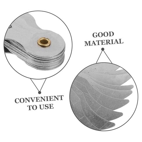 Portable Radius Gauge Tool for Precise Convex and Concave Arc Measurement Radius for Various Applications User-Friendly Design in Saudi Arabia
