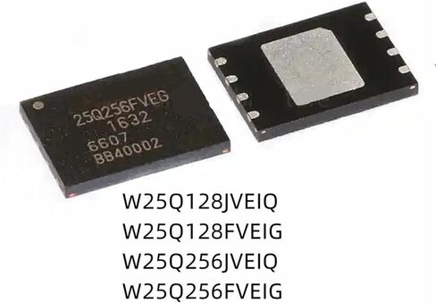 5Pcs W25Q128 W25Q128JVEIQ W25Q128FVEIG W25Q256JVEIQ W25Q256FVEIG W25Q256 WSON8 IC Chip(W25Q128JVEIQ) in Saudi Arabia
