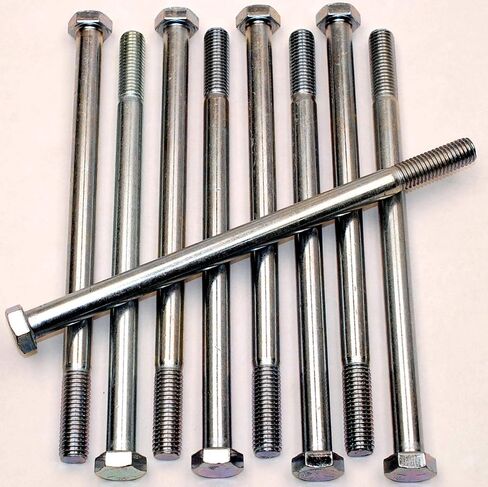 (5) Grade 5 Hex Head 5/8-11 x 9-1/2 Cap Screws Bolts Zinc Plated 9-1/2" in Saudi Arabia