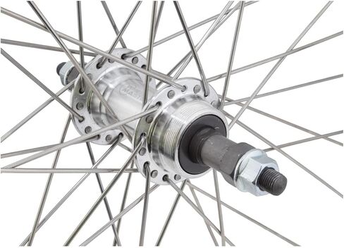 Wheel Master Rear 26 x 1.75/2.125, Silver, Alloy, B/O, 5/6/7 sp, 36H, SS14g Spokes in Saudi Arabia