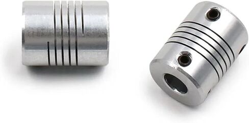5 × 8 ملم CNC Motor Jaw Gaw Doleler 5mm إلى 8mm اقتران مرن OD 19x25mm Dropshipping 3/4/5/6/65/7/8/10mm 1pcs (4 × 5) in Saudi Arabia