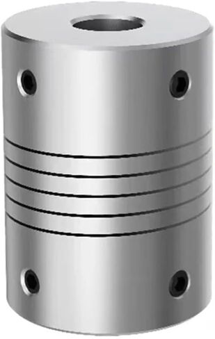 LR D D15L20 Aluminum Elastic Winding Shaft Coupler Motor Connector 3/4/5/6/7/8mm Thimble Type Flexible CNC Coupling 1Pcs(5mmX6mm) in Saudi Arabia