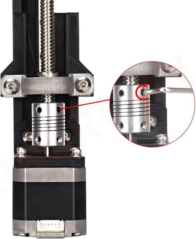 D19*L25 Aluminium Flexible Jaw Shaft Coupling 5 8 6.35mm 8mm 10mm CNC Stepper Motor Coupler Encoders Engraving Machine 1Pcs(5X10) in Saudi Arabia