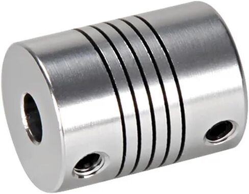 D19*L25 Aluminium Flexible Jaw Shaft Coupling 5 8 6.35mm 8mm 10mm CNC Stepper Motor Coupler Encoders Engraving Machine 1Pcs(5X10) in Saudi Arabia