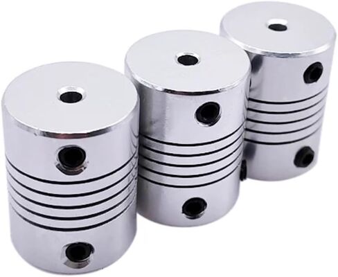 D19L25 توصيلات التشفير 3/4/5/6/6.35/8/10 مم اقتران مرن لآلة النقش CNC CNC مقرن محرك السائر 1PCs (6.35x10) in Saudi Arabia