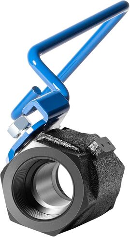 60131007 Ball Valve Replacement for Pitco Fryers, 1-1/4" Right-Hand Valve with 9" Hook Lever Rod Fit for Pitco Fryers SG14 SG18 SSH55 SSH60 SSH75 in Saudi Arabia