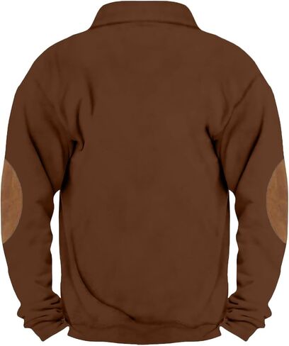 Mens Sweatshirt Flag Graphic Pullover Long Sleeve Stand Collar Button Down Sweatshirts for Men Fall Casual Tops in Saudi Arabia