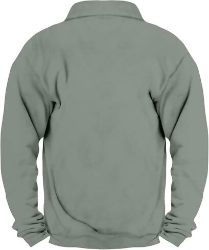 Mens Sweatshirt Flag Graphic Pullover Long Sleeve Stand Collar Button Down Sweatshirts for Men Fall Casual Tops in Saudi Arabia