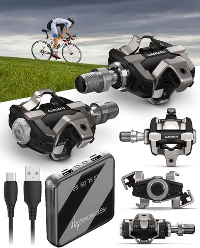 Garmin Rally XC100 دواسة عدادات الطاقة أحادية الاستجواب ، مرابط Shimano SPD ، تتبع قوة وإيقاع موثوق به ، نقل سهلة للدراجات ، قابلة للترقية إلى استشعار مزدوج ، حافة Garmin والتطبيقات مع حزمة Pbank ذات الاستشعار المزدوجة in Saudi Arabia