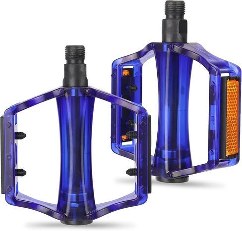 MEGHNA Bike Pedal 9/16 inch Non - Slip Pedal Wear - Resisting with Reflective Stripe Pedals for Mountain Bike Kids Bike Beach Cruiser Bike Folding Bike in Saudi Arabia
