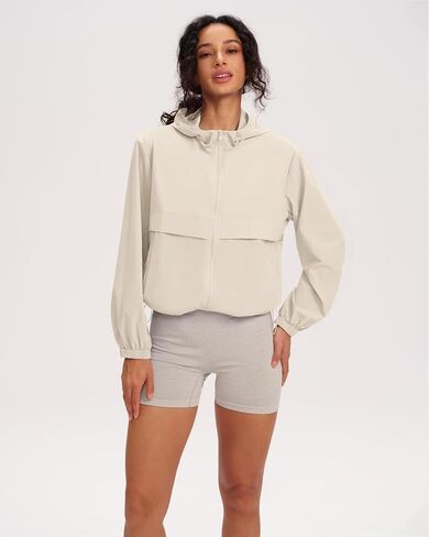 Locachy Women's Lightweight Athletic Workout Hoodie UPF 50+ Sun Protection Long Sleeve Full Zip Running Outdoor Jacket in Saudi Arabia