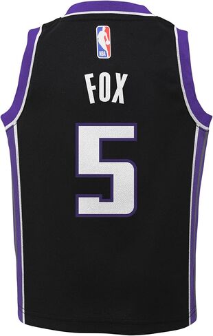 De'Aaron Fox Sacramento Kings NBA Kids 4-7 Black Statement Edition Player Jersey in Saudi Arabia