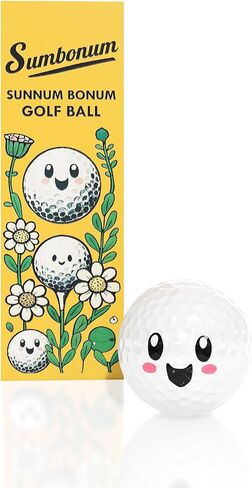 Cartoon Design Urethane Golf Balls – Premium Construction – High Spin & Soft Feel – Fun & Stylish Patterns – Cut-Resistant Cover – Perfect for Casual Golfers & Gift Giving in Saudi Arabia