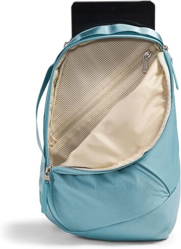THE NORTH FACE Women's Isabella Sling | Slim Carry Crossbody Bag with Large Main Compartment, Water-Repellent Finish, Blue Eclipse Light Heather/TNF White, One Size in Saudi Arabia