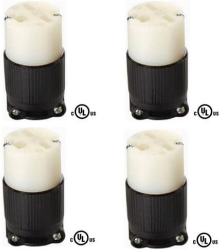 OCSParts 6-15R Grounding Connector, 15A 250V AC, 2 Pole 3 Wire, cUL Listed, NEMA 6-15 in Saudi Arabia