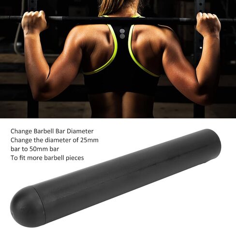 محول بار BARBELL SLEEVE تحويل ، أكمام محول أولمبي الأكمام مع الياقات الدمبل يتحول 0.98in إلى 1.97IN in Saudi Arabia