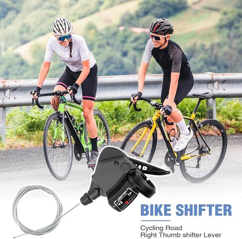 زوج دراجة SHIFTER 3 × 8/9/10 سرعة العتاد اليسرى واليمين لدراجة Moutain ، دراجة الطريق ، MTB ، BMX ، معدات Fixie ، ركوب الدراجات (3x8 سرعة) in Kuwait