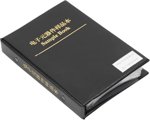 SMT Pack Box Book, 8500PCS 170 Types SMD Resistor Combo Sample Book Chip Resistors 0402 for Laboratory DIY Enthusiasts in Saudi Arabia
