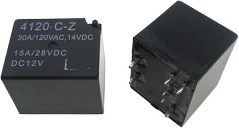 CAR 12V Relay 4120-C-Z DC12V 4120-C-Z-DC12V 4120-C-Z-12VDC 4120CZ DC12V 12VDC 12V 30A 120VAC 7PIN in Saudi Arabia