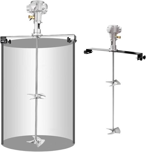 Pneumatic Paint Mixer Pneumatic Paint Mixer 400L Tank air Agitator Paint Mixer Mixing Tool in Saudi Arabia