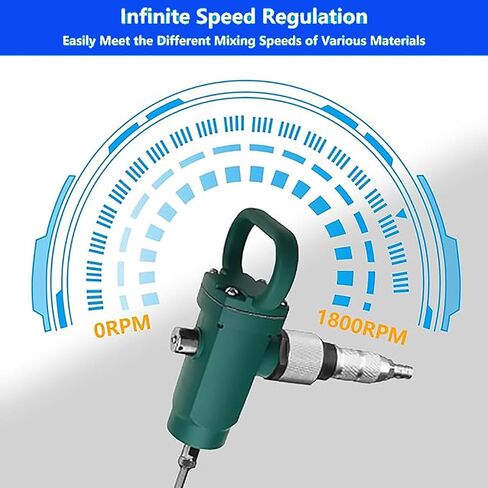 Handheld Air Mixer Drum Mixer | Pneumatic Mixer, Paint Stirring Machine Bracket Air Agitator Paint Mix Tool, Paint Agitator, Paint Mixing Machine(1) in Saudi Arabia