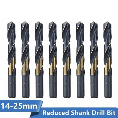 انخفاض شانك الحفر بت 14-25 مم تويست الحفر ثقب حفرة المعادن الحفر 1 مساءً (اللون: محول) in Kuwait