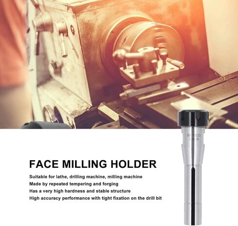 حامل قاطع الطحن كولت تشاك حامل أداة عالية الدقة CNC Milling مخرطة الحفر حامل لآلات CNC مصنوعة من المواد 40CR مع طراز R8 ER25 in Saudi Arabia