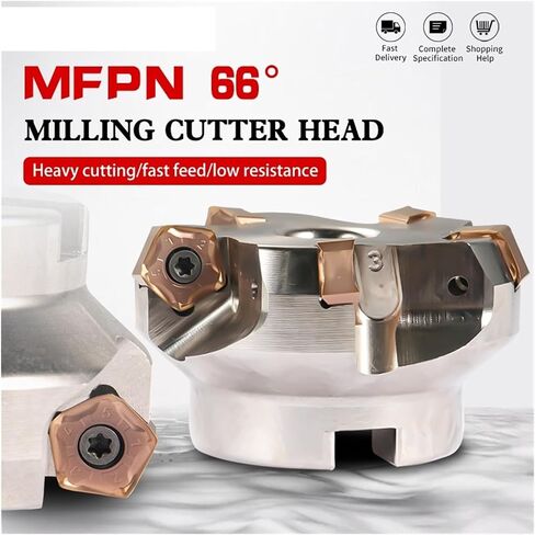 HSB-MFPN66 CNC COTTHER COTTER ALG HEAR للقطع الثقيل MFPN القابل للفهرسة و PNMU طحن كاربايد مخرطة (HSB-MFPN66050R-4T-M ، PNMU0905XNER YZ15TF) in Saudi Arabia