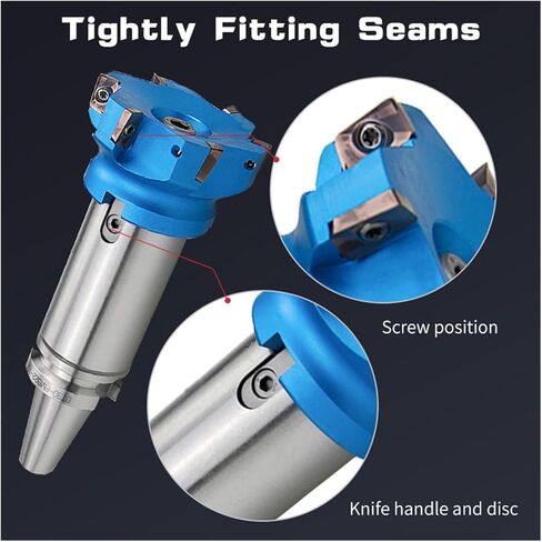 KM12/BAP 400R Face Aluminium Lead End Mill Sekt/APMT Carbide INSERT CNC Machine Attolness High Machine (BAP 400R 100-22-6T ، APMT1604ER-H2 KT60) in Saudi Arabia