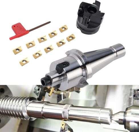 مجموعة مطحنة نهاية الوجه Jiawu ، ملحق الصلب عالي السرعة امتداد NT40-FMB22 DE الفهرس و CNC الطاحونة الوجه مع 10pcs APMT1604 شفرات كربيد in Saudi Arabia