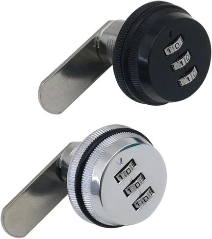 كلمة المرور قفل الاتصال الهاتفي لسان البريد الإلكتروني درج 1pcs (Black-20 مم) in Kuwait