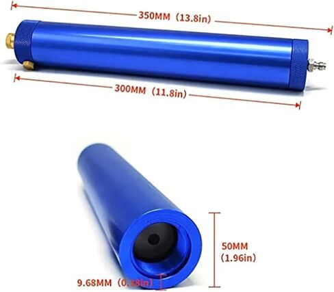 300Bar 30Mpa 4500Psi High Pressure Air Compressor Filter Submersible Cylinder Activated Carbon Oil-Water Separator to Remove Odor(Blue) in Saudi Arabia