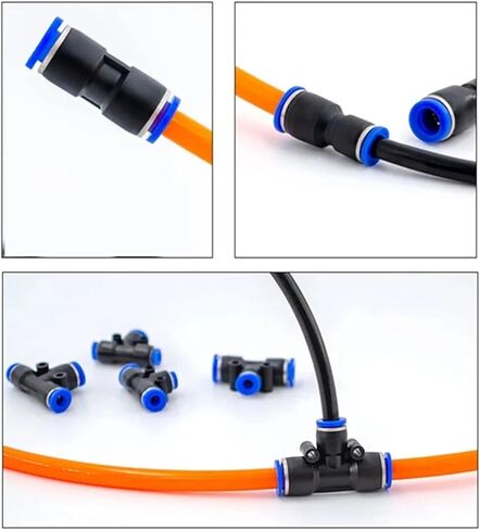 تركيبات أنابيب موصل أنبوب الهواء الهوائية تجهيزات سريعة دفع الماء في انقلاب الخرط in Kuwait