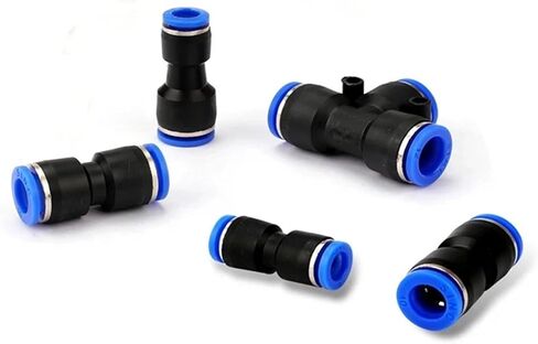 تركيبات أنابيب موصل أنبوب الهواء الهوائية تجهيزات سريعة دفع الماء في انقلاب الخرط in Kuwait