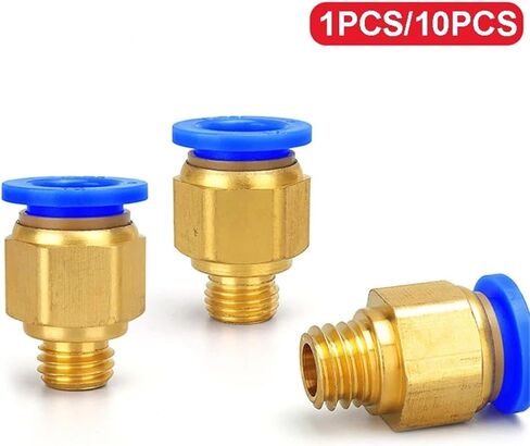 موصل الهواء الهوائي تركيب PCF/PL/PLF 4/6/8/10/12mm مؤشر ترابط 1/8 1/4 3/8 1/2 1PCS (6-02 ، PCF) in Saudi Arabia